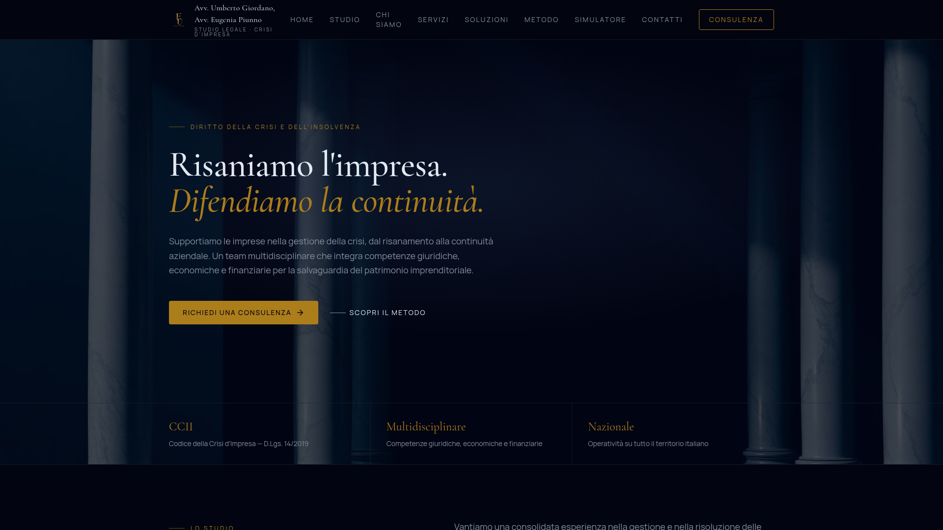 Studio Legale Giordano · Piunno